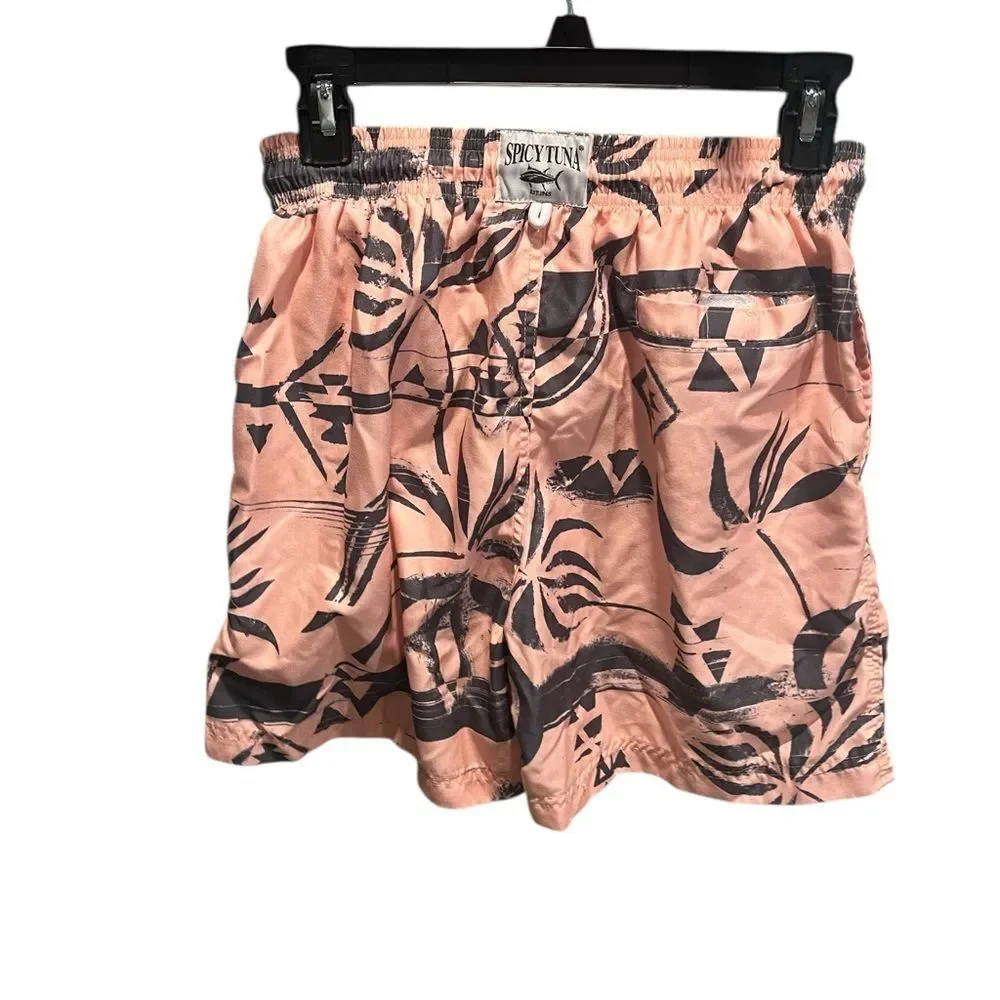 Spicy Tuna men’s‎ on and grey swim shorts size small